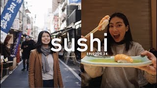 Tried Sushi for the FIRST TIME!!! | Bella & Sofia