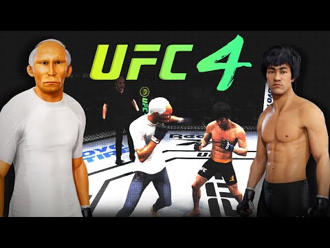 Mr. Burns vs. Bruce Lee - EA sports UFC 4