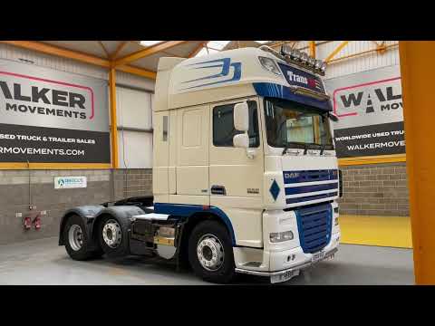 New In Stocklist For Sale: DAF XF105 460 SUPERSPACE EURO 5, 6X2 TRACTOR UNIT – 2013 – EY13 VCC