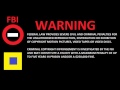 FBI WARNING Screen Custom 1
