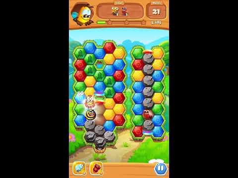 Bee Brilliant Blast Level 301 3 stars