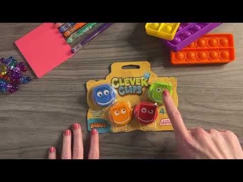 Junior Learning Clever Clips - Dino Clips