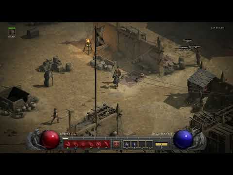 Diablo 2 Resurrected Lut Gholein Walkthrough Get to Atma for Main Quest Progress