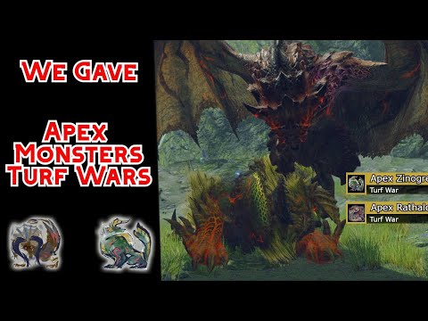 We gave Apex Monsters Turf Wars in MH Rise Sunbreak
