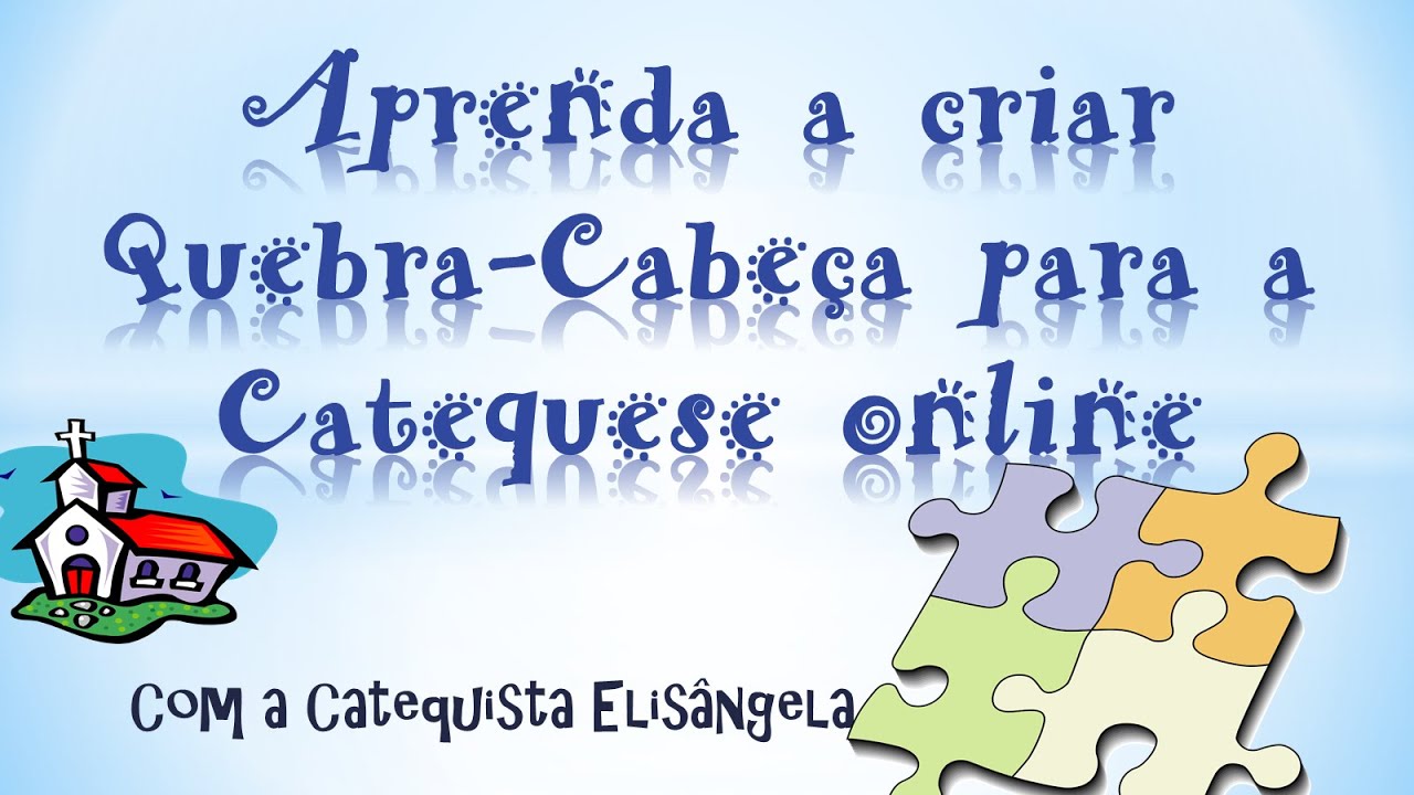 Watch Now Como montar Quebra Cabeça online para as atividades da Catequese Como montar Quebra Cabeça online para as atividades da Catequese