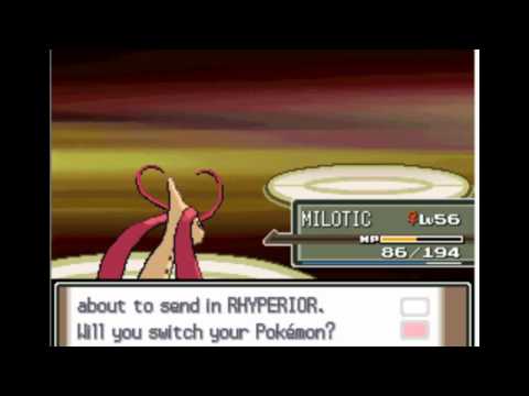 Pokemon Platinum Walktrhough Part 83 Aaron, Bertha, and Flint