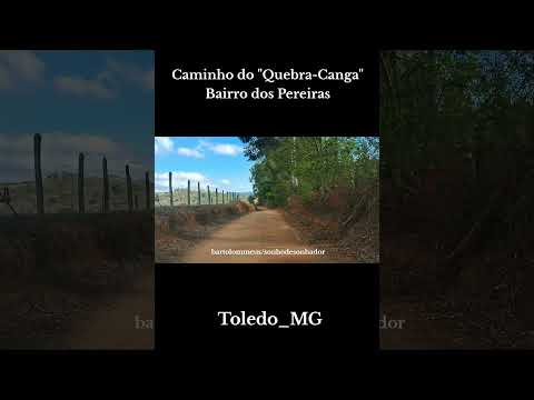 Toledo MG: Bairro dos Pereiras supera a canga e inaugura nova era.