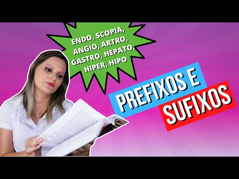 Prefixos e Sufixos na Enfermagem