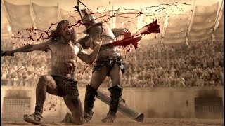 Spartacus(2010):Sand and Blood  opening fight scen
