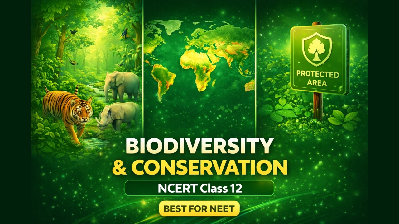 CBSE Class 12 Biology || Biodiversity And Conservation || Full Chapter || By Shiksha House