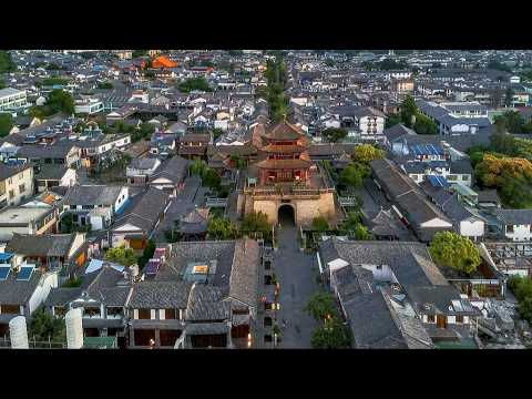 Live: Soothing view of Dali Old Town in SW China's Yunnan