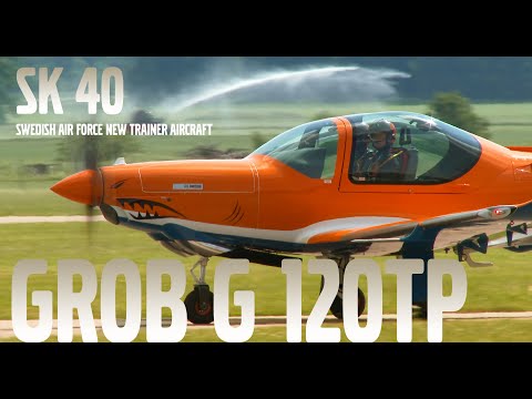 SK 40 - Swedish Air Force new Trainer Aircraft! First public appearance!