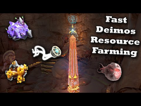 Warframe | Fastest Deimos Resource Farming Method | Requiem Pylon/Obelisk Guide