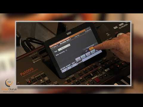 KORG Pa1000  - The Ensemble Feature