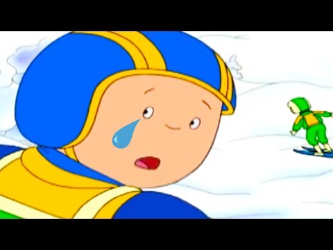Ruca em português | Esquiar | 204 | Caillou Episódio Completo
