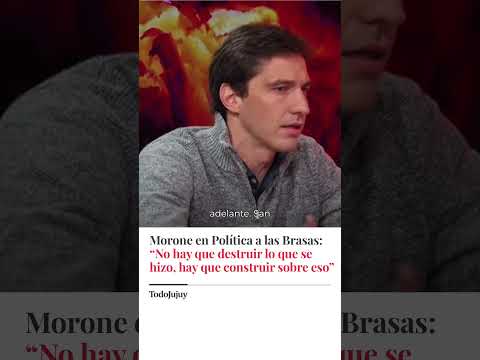 “NO HAY QUE DESTRUIR LO QUE SE HIZO, HAY QUE CONSTRUIR SOBRE ESO”