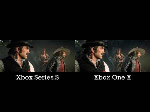 Xbox Series S vs Xbox One X Graphics Comparison - Red Dead Redemption 2