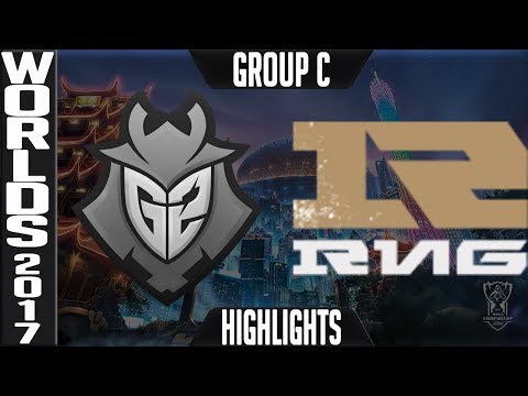 G2 vs RNG Highlights | 2017 World Championship Week 2 Group C | G2 Esports vs Royal Never Give Up