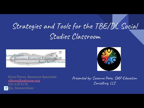 Strategies for the TBE/DL Social Studies Classroom