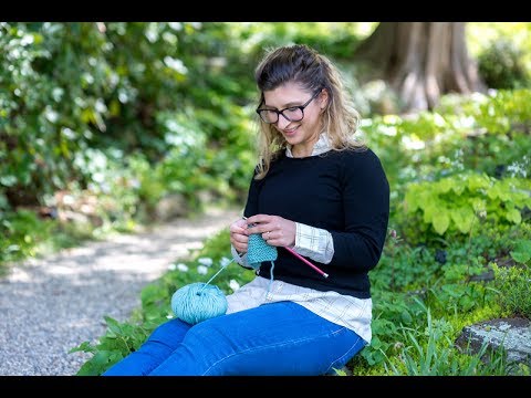 WEBS Learn to Knit Wrap Up