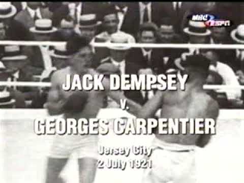 Jack Dempsey vs Georges Carpentier
