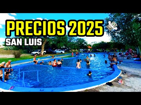 Camping Balnearios precios en San Luis Argentina