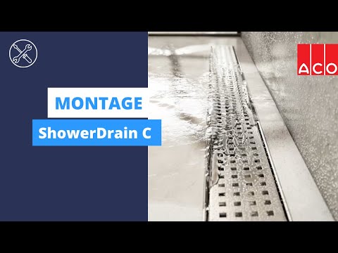 ShowerDrain C | Montage | ACO