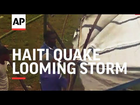 Haiti quake victims worry about looming storm