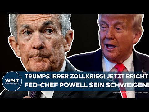 USA: Donald Trump und sein aggressiver Zollkrieg! Jetzt bricht Fed-Chef Powell sein Schweigen
