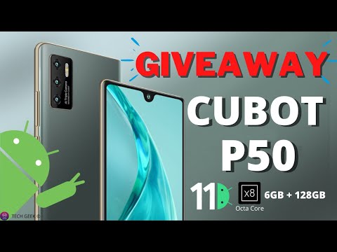 CUBOT P50 Flagship smartphone GIVEAWAY 😱🎁 & World Premiere..!