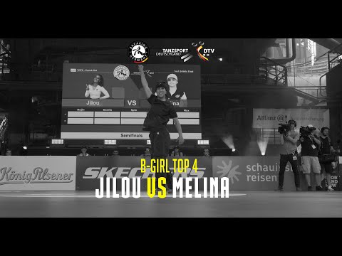 Die Finals 2023: Jilou vs Melina | B-GIRL TOP 4 | GERMAN BREAKING CHAMPIONSHIP