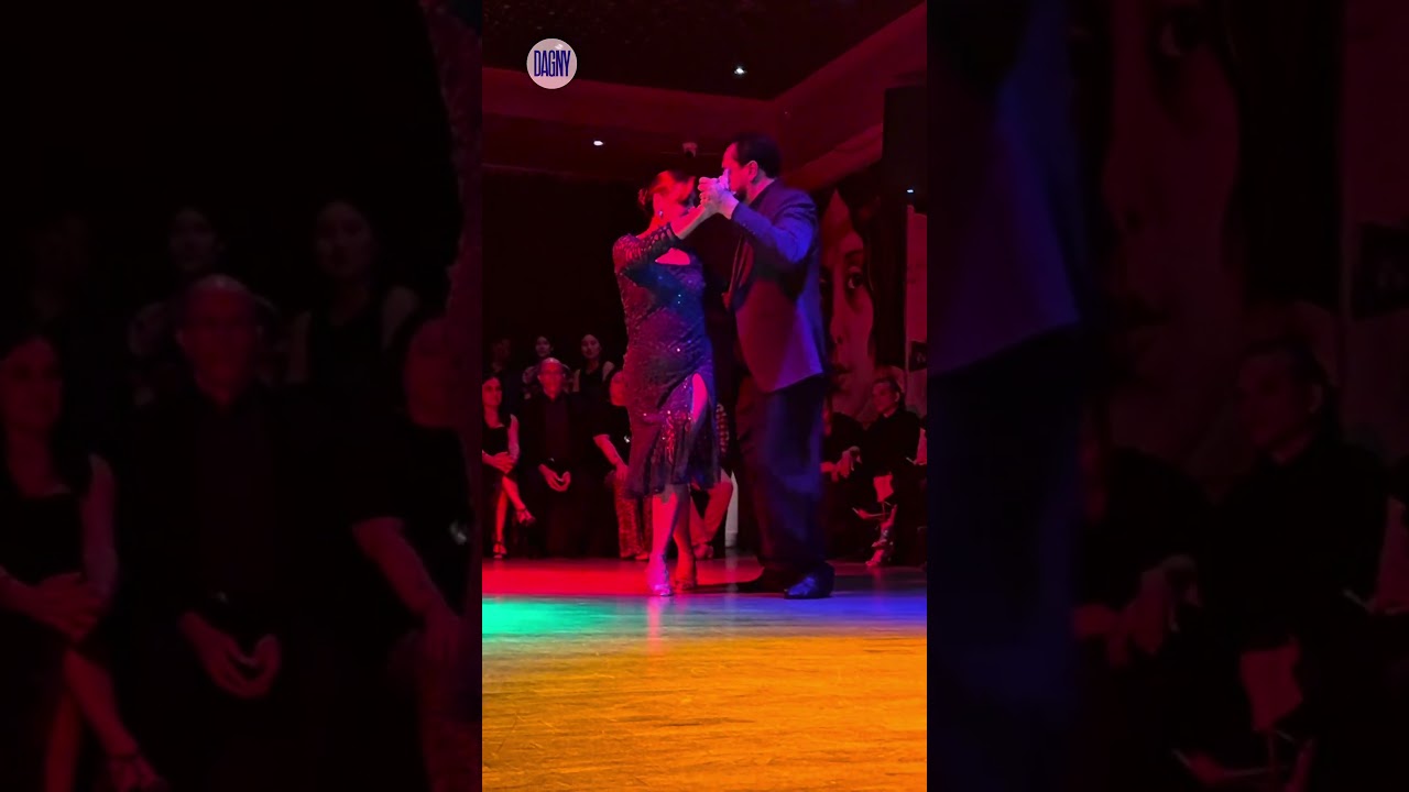 Rino Fraina & Graziella Pulvirenti tango performance to "Poema" by Francisco Canaro NYC (1/15)