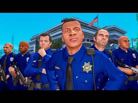 100 DIAS NA POLÍCIA DO GTA 5 - O FILME