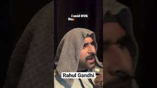 Rahul Gandhi Plays The Wrong National Song | #bharatjodoyatra #shorts