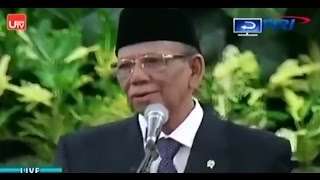 Download lagu KH Ahmad Hasyim Muzadi at the Prophet's Birthday Ceremony at the State Palace mp3
