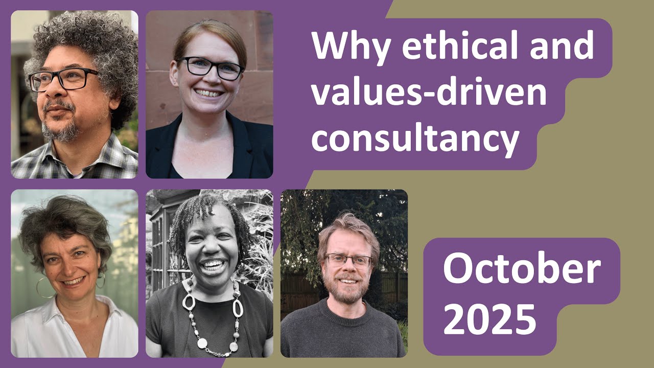 Why ethical and values-driven consultancy: full event