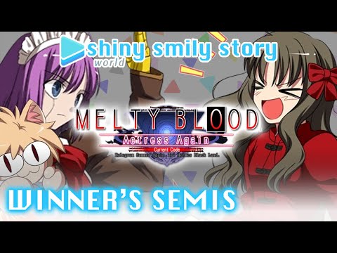 hypoKritical (C-NecoMech) vs BluE (F-Miyako) MBAACC Winner's Semis - Shiny Smily Story World