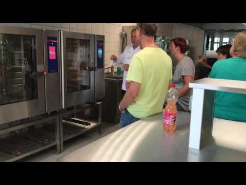 Einweisung Heißluftdämpfer Eloma in Bad L