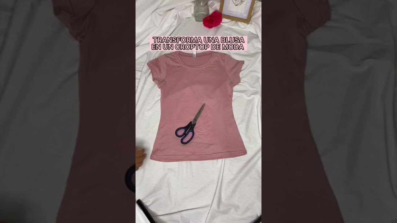 Watch TRANSFORMA UNA BLUSA QUE NO USAS EN UN CROP TOP #shorts now TRANSFORMA UNA BLUSA QUE NO USAS EN UN CROP TOP #shorts