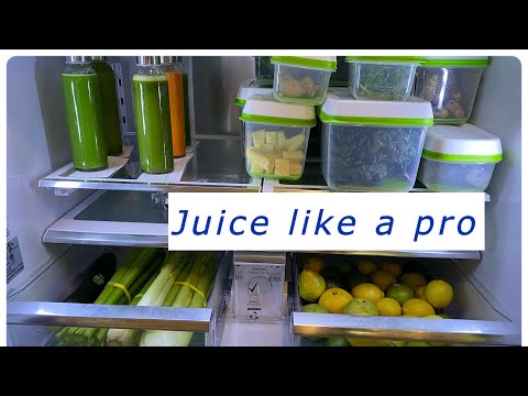 Juicing 101. A beginners guide to juicing. All while preparing for juice fast.
