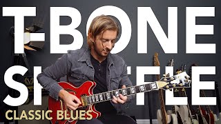 JAZZ up your BLUES with this fun "T-Bone Shuffle" Guitar Lesson