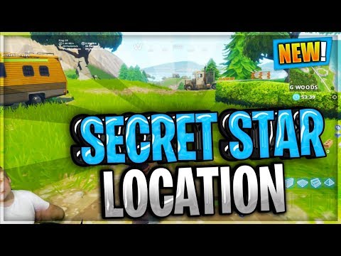 SECRET BATTLE STAR WEEK 3 SEASON 5 LOCATION! - Fortnite Battle Royale (Road Trip Challenges)