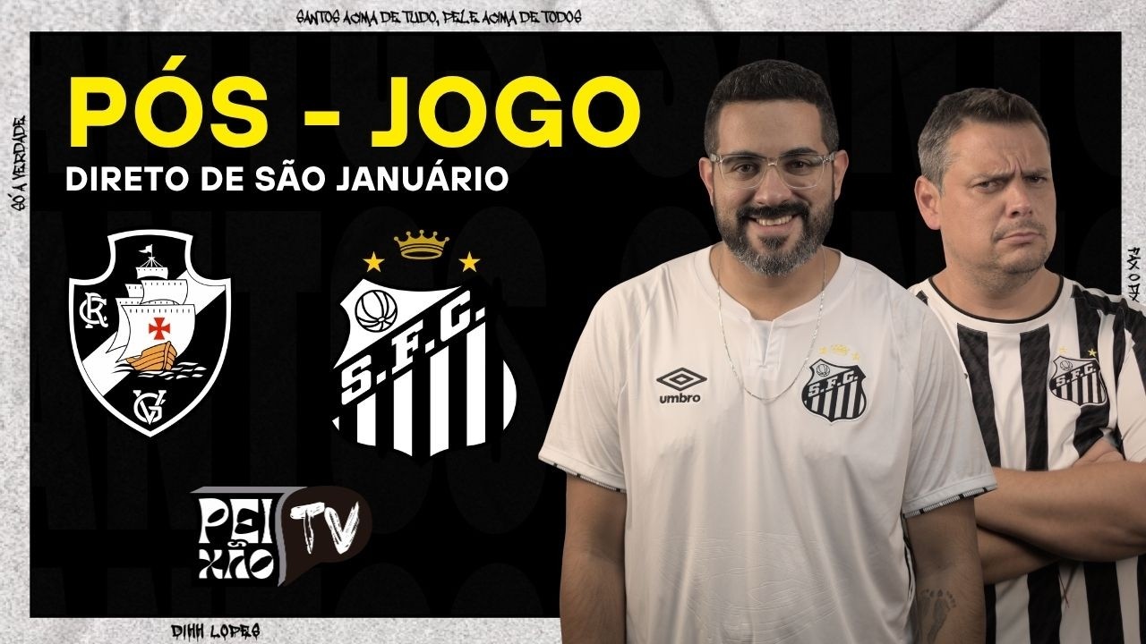 SANTOS HUMILHA O VASCO EM SÃO JANUÁRIO