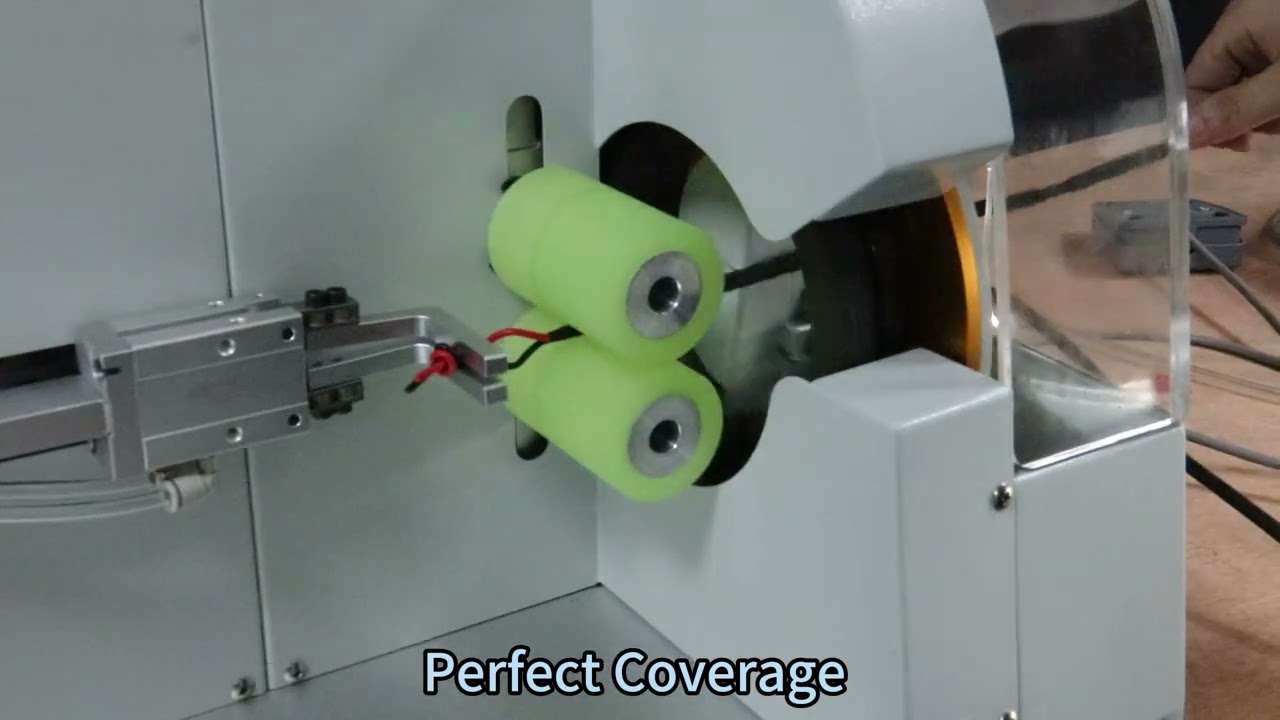 Automatic Tape Wrapping Machine for Wire Harness | Fast & Uniform Cable Bundling Demo