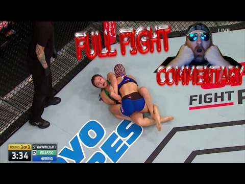 Felice Herrig vs Alexa Grasso: UFC HOUSTON Full Fight Commentary (UFC FIGHT NIGHT 104)