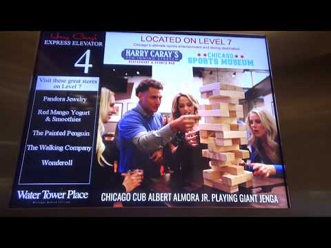 Scenic Otis Traction Elevator @ Water Tower Place - Chicago, IL