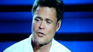 Donny Osmond GT 2011 &quot;go away little girl&quot;