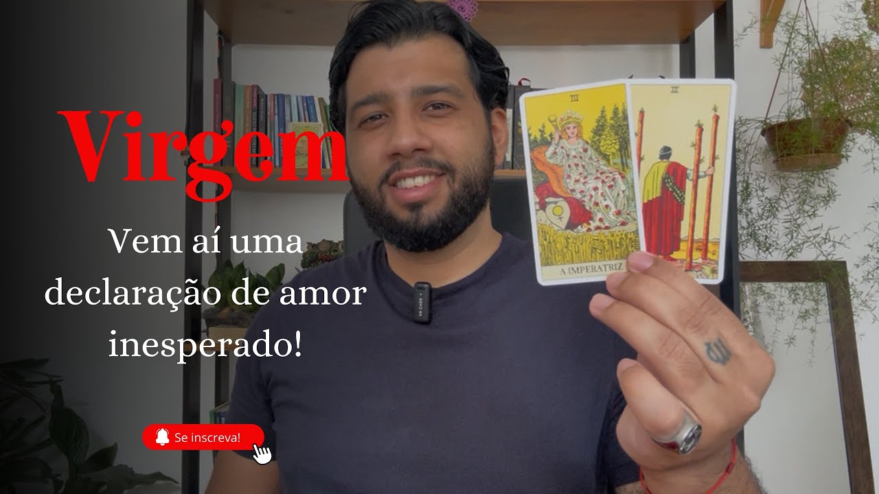 VIRGEM💥VEM AÍ UMA DECLARAÇÃO DE AMOR INESPERADA! ❤️‍🔥TEM PROSPERIDADE NA SUA DIREÇÃO, AMBICIONE!👸🏻
