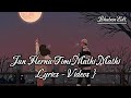 Jun Hernu Timi Mathi Mathi Sagar Ko Nepali Lyrics Nepali Trending Sanga Lyrics Videis