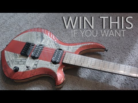Riff contest - Win a custom GF Ragnar guitar